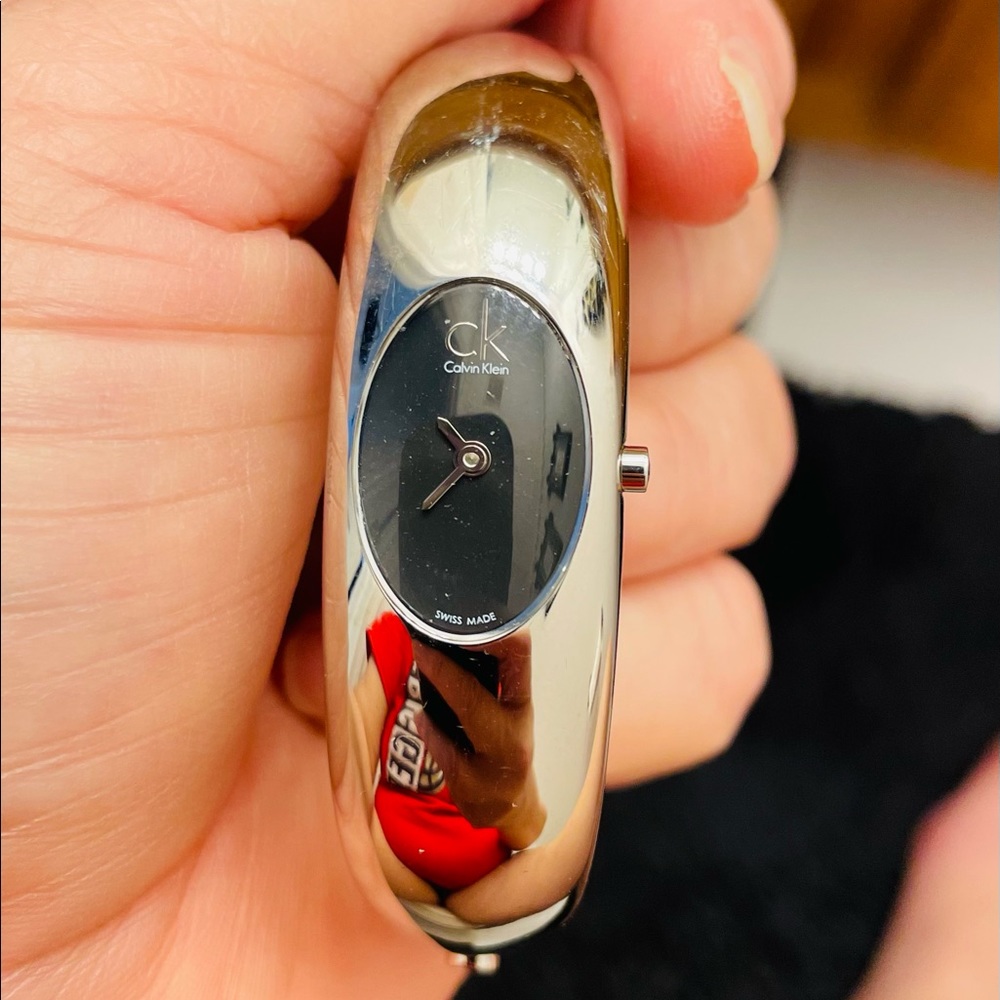 FREE CK bangle watch like new with a $300purchase 6” band for small wrist